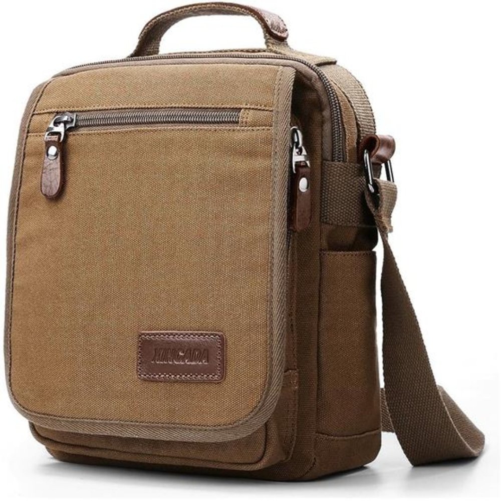 Mens Bag Messenger Bag Canvas Shoulder Bags Travel Bag Man Purse Crossbody Bag